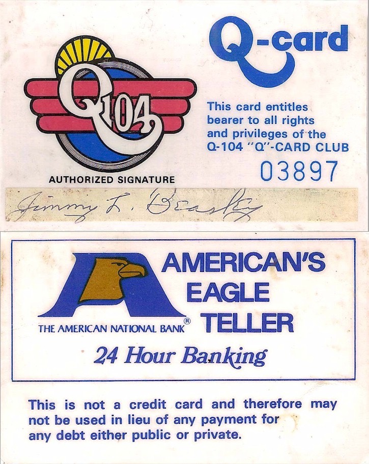 Q Card front and back